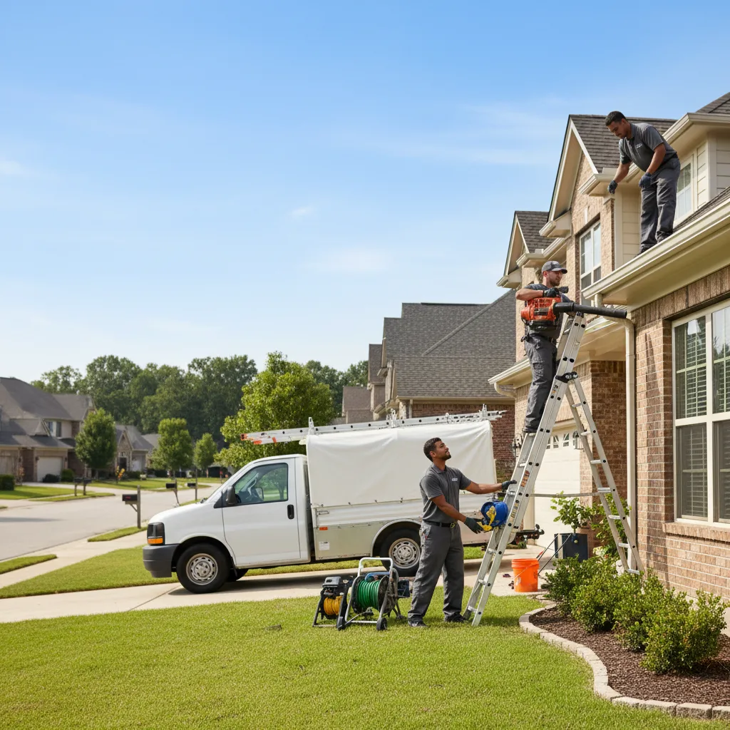 Home Gutter Service in Hico, TX near me